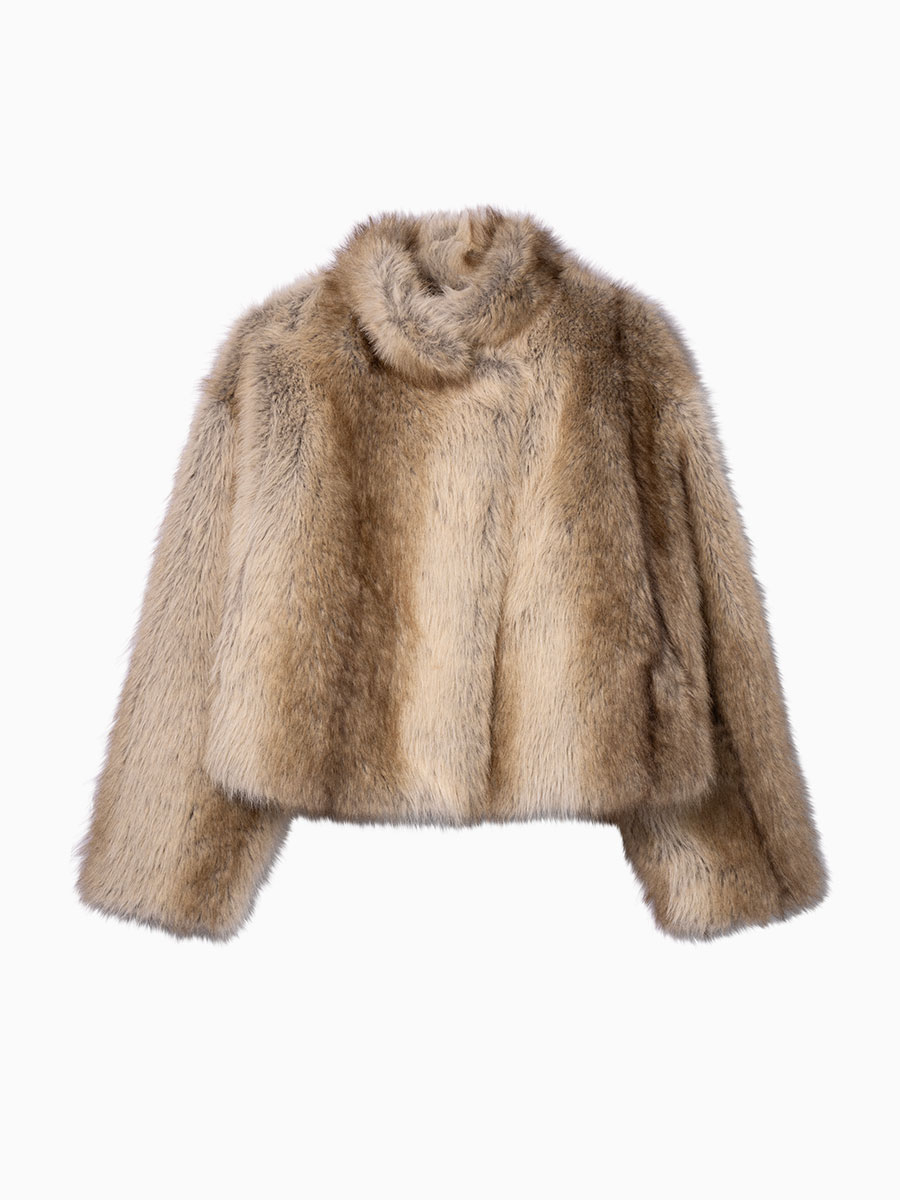 Faux Fur Jacke LUMI von Studio AR