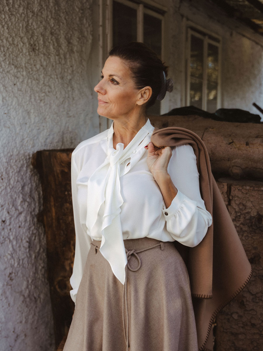 Schleifenbluse LECCIO von Max Mara