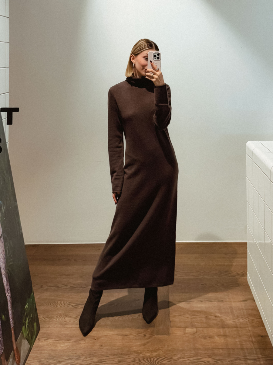 Maxi-Strickkleid von Reyer