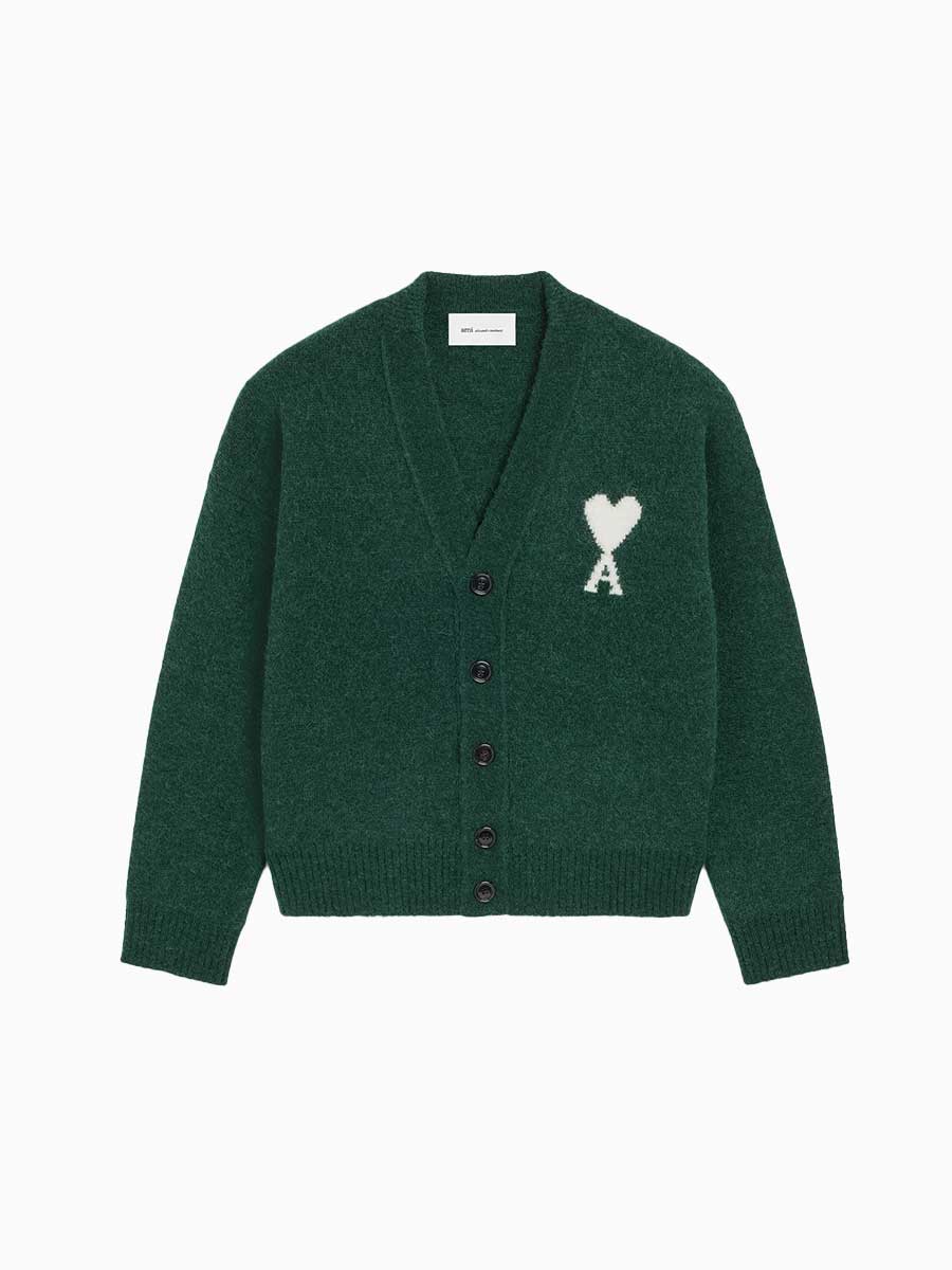 Woll-Cardigan von Ami Paris