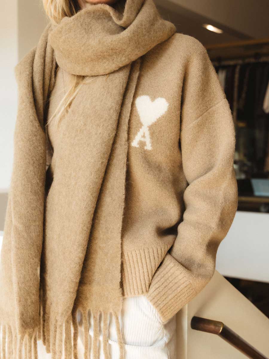 Wollcardigan von Ami Paris