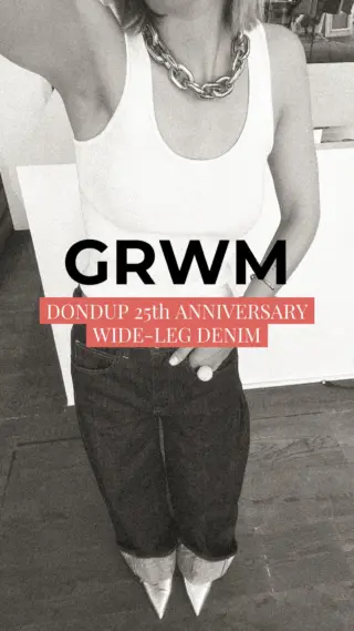 GRWM mit dem It-Piece der Saison: die neue Wide-Leg Denim von @dondupofficial 🖤 Anlässlich ihres 25-jährigen Jubiläums präsentiert DONDUP dieses ikonische Modell - lässig, modern und vielseitig kombinierbar.

Wir zeigen Ihnen, wie Sie die außergewöhnliche Denim mit den richtigen Accessoires auf das nächste Level bringen. ✨ Ob casual oder elegant - die Wide-Leg Jeans ist Ihr perfekter Begleiter für jedes Outfit.

👉🏼 Wie würden Sie die Wide-Leg Denim stylen? Verraten Sie es uns in den Kommentaren! 

#reyerlooks #dondup #dondupofficial #dondupofficial #grwm #widelegdenim #denimstyle #denimlover #wideleg #modernchic #jeanstrend #styleinspo #fashioninspo #fashionreel #reels #reelsinstagram #trendingreels