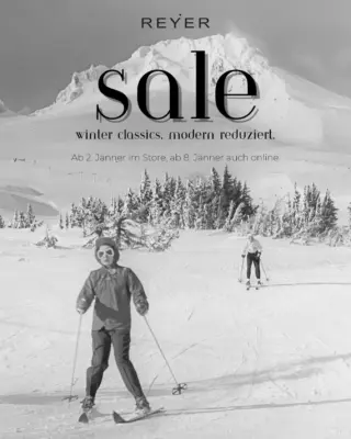 ✨ Starten Sie stilvoll ins neue Jahr mit den exklusiven Designer-Highlights bei REYER! 👗👜 Heute, am 02.01. startet der Sale im Store und ab 08.01. auch online 💥🛍️ Entdecken Sie Fashion-Lieblinge bis zu -50 % reduziert.

Jetzt ist die perfekte Gelegenheit, Ihre Garderobe mit luxuriösen Must-Haves zu upgraden! ✨👠 Von zeitlosen Klassikern bis zu trendigen Statement-Pieces - lassen Sie sich inspirieren und sichern Sie Ihre Favoriten. 💎

Welche Designer-Pieces dürfen bei Ihnen 2026 auf keinen Fall fehlen? 🤔💬 Teilen Sie Ihre Must-Haves mit uns und lassen Sie uns gemeinsam über Fashion-Trends diskutieren! 🖤

#reyerlooks