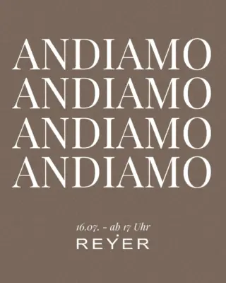 🇮🇹 Andiamo? Andiamo. 🍕✨

Na, sieht man sich am 16.07. bei REYER? 👀🍷

Pizza e Vino is back - und bringt genau das zurück, worauf sich viele schon gefreut haben: ein Abend voller Dolce Vita, italienischer Leichtigkeit und Sommermomenten mitten im Store. 🍋🇮🇹

Knusprige Pizza von @la.miaitalia , spritzige Aperitivi von der @alphatauri Bar, cremiges @icezeit Gelato, gute Musik und dieses Gefühl, das man eigentlich nur aus Italien kennt... nur eben bei uns. ✨

Ein bisschen Urlaubsfeeling, ein bisschen Gioia, ganz viel Stimmung - und Sie mittendrin. 🤍

Also... andiamo? ❤️‍🔥

A presto bei PIZZA E VINO - wir freuen uns auf Sie. ✨

#reyerlooks #pizzaevino #dolcevita #italiansummer #aperitivotime