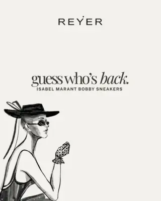 Es gibt Trends, die verschwinden. Und dann gibt es jene, die Jahre später stärker zurückkommen als je zuvor. 👟✨

Mit unserer neuen Serie „GUESS WHO’S BACK“ werfen wir einen Blick auf ikonische Fashion-Pieces, die gerade ihr großes Comeback feiern. Den Anfang macht ein echter Klassiker: der Bobby Sneaker von @isabelmarant 🤍

Anfang der 2010er war er auf den Straßen, in Streetstyle-Galerien und an den Füßen zahlreicher Fashion-Ikonen kaum wegzudenken. Heute ist er zurück - und sorgt wieder für Gesprächsstoff. Denn eines ist sicher: Der Bobby Sneaker polarisiert. Man liebt ihn oder eben nicht. 💭

Doch genau das macht Mode so spannend. Trends kommen und gehen, werden neu interpretiert und kehren oft genau dann zurück, wenn man sie am wenigsten erwartet. Die aktuelle 2000er-Welle zeigt eindrucksvoll, dass echte Klassiker nie ganz verschwinden. ✨

Wie stehen Sie zum Bobby Sneaker - Fashion-Comeback oder lieber ein Trend der Vergangenheit? Verraten Sie es uns in den Kommentaren. 👇🏼

#reyerlooks #isabelmarant #isabelmarantsneakers #fashioncomeback #fashiontrends 

Keywords: ISABEL MARANT • Bobby Sneaker • Fashion Comeback • Trend Revival • 2000er Mode •
Designer Sneaker • Luxury Fashion • REYERlooks