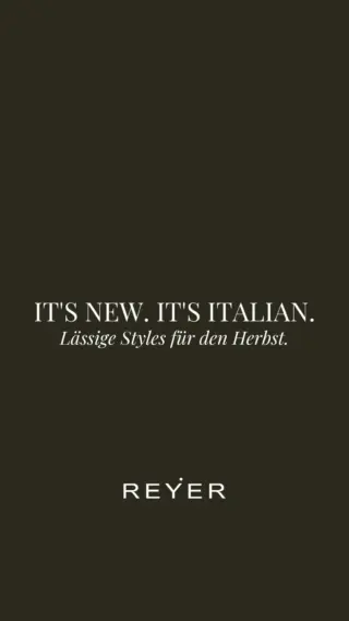 Wenn Hannes begeistert ist, muss was dran sein. 😉

WOC - World of Color bringt italienisches Feeling in die Herrenabteilung: lässige Schnitte, richtig gute Materialien und maximal angenehmer Tragekomfort. 🇮🇹🔥

📍 Neu bei REYER und exklusiv im Store in Hallein erhältlich.

#reyerlooks #menswear #italianstyle #herrenmode